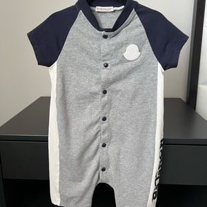 Moncler Enfant Baby Toddler Romper One Piece Coverall Size 18-24 Month